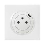 Surface dooxie power socket with Type-C charger complete with white plate