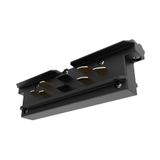 ONETRACK STRAIGHT CONNECTOR BLACK 9003/B