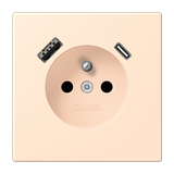 Socket Frz/Belg with USB charger LC32123 LC1520F-15CA238