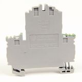 Allen-Bradley, 1492-J IEC Terminal Block, Two-Circuit Feed-Through Ground Block, 4 mm (# 22 AWG - # 10 AWG) or 2.5 mm (# 22 AWG - # 12 AWG), Standard Feedthrough, Gray (Standard),