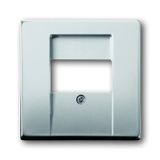 1766-866 CoverPlates (partly incl. Insert) pure stainless steel Stainless steel
