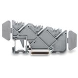 Insulated busbar carrier gray