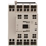 Contactor, 4 pole, AC operation, AC-1: 32 A, 1 N/O, 1 NC, 24 V 50/60 Hz, Push in terminals