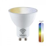 LED Bulb GU10 5W 2700K IDINIO  RGB 110'' DIM 380Lm 140115 SHADA