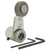 Limit switch lever, 9007, 9007C zinc, fixed length, outside ball bearing roller