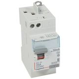 Differential switch DX³-ID screw top inlet and automatic top outlet - 2P 230V~ 25A typeA 30mA - 2 modules