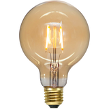 LED Lamp E27 G95 Plain Amber