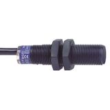 Inductive proximity sensors XS, inductive sensor XS4 M12, L52mm, PPS, Sn4mm, 12...48 VDC, cable 5 m