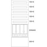 BP-O-NN-600/15-2Z Eaton xEnergy Basic meter cabinet equipped