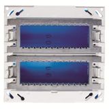 T1092.1 Centralization 12 gang with Mounting plate Blue - Zenit
