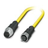 SAC-5P-M12MS/20,0-547/M12FS BK - Sensor/actuator cable