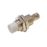 Proximity sensor, inductive, nickel-brass, short body, M18, unshielded