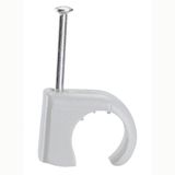 Cable clip Multifix - for concrete materials - for cable Ø 10 to 14 mm - grey