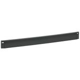 Cable entry plate 19 inches 1U solid plastic direct clipping