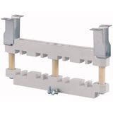 Busbar support (complete) for 2x 40x10mm