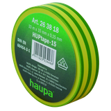 Electrical insulation tape green/yellow 19 mm x 25 m