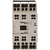 Contactor, 3 pole, 380 V 400 V 8.3 kW, 1 N/O, 1 NC, RDC 24: 24 - 27 V DC, DC operation, Push in terminals