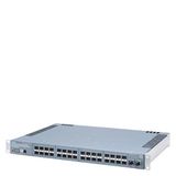 SCALANCE XR302-32; managed layer 2, IE switch, 19" rack; 2x 1G/2.5G/5G/10 Gbps RJ45 port, 24x 100M/1G SFP port; 8x 1G/10G SFP+ port; LED diagnostics; error signaling contact; select/set  6GK5334-5TS00-3AR3