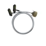 PLC-wire, Analogue signals, 25-pole, Cable LiYCY, 3 m, 0.25 mm²