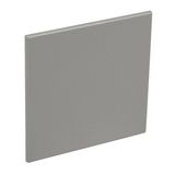 Arteor Blanking Cover Plate for 1 Gang Box Magnesium