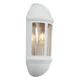 Latina E27 Half Lantern Photocell White