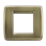 Rondò plate 1-2M met.antique brass