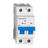 Miniature Circuit Breaker (MCB) AMPARO 10kA, C 50A, 1+N