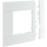 Frontplate BR, 55 mod. Hfr, 100 mm, pure white