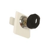 Round cylinder sash lock 2233X (metal) for BK085 enclosures