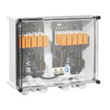 Combiner Box (Photovoltaik), 1000 V, 4 MPP´s, 2 Inputs / 1 Output per 
