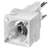 Contact block and lampholder 1 NC, ...