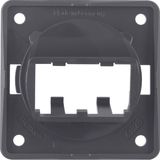 Integro Insert- Supporting Plate for 2 Mini-Com Modules Anthracite Glo