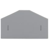 Separator plate 2.5 mm thick oversized gray
