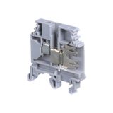 M 4/6,2G, 1, SPECIFIC TERMINAL BLOCK, FEED THROUGH, GREY, 6X44.5X40.5MM