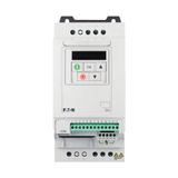 Variable frequency drive, 400 V AC, 3-phase, 5.8 A, 2.2 kW, IP20/NEMA 0, Radio interference suppression filter, 7-digital display assembly