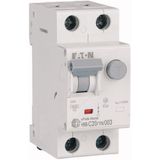 RCD/MCB combination, 20 A, 30 mA, MCB trip characteristic: C, 1p+N, RCD trip characteristic: AC