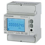 Active-energy meter COUNTIS E24 80A dual tariff with RS485 MODBUS com.