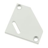 Profile end cap TBE flat with longhole incl. screws