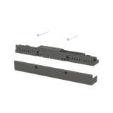 Sliding guides of fixed part E1,E2,E3