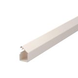 WDKMD12CW Mini trunking w. adhesive film and hinged upper part 12x12x2000