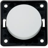 On/off switch, Integro - Design Flow/Pure, polar white glossy