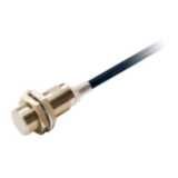 Proximity sensor, inductive, brass-nickel, M18, shielded, 5 mm, NC, 5