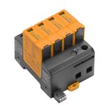 Surge voltage arrester  (power supply systems), Surge protection, with