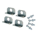 Transport brackets for lifting of bayed enclosures