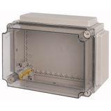 Insulated enclosure, top+bottom open, HxWxD=296x421x225mm, NA type