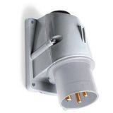 Surface inlet, 7h, 32A, IP44, 3P+E