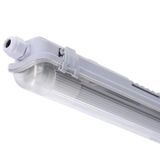 LED TL Luminaire with Tube - 1x18W 120cm 2160lm 4000K IP65