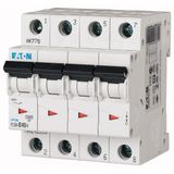 Miniature circuit breaker (MCB), 40 A, 4p, characteristic: B