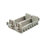 Frame for industrial connector, Series: ConCept frame, Size: 12, Polyc