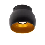 TORBEN Ceiling spot.-Black-Ø12,5-1xGU10-50W